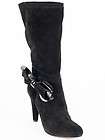 New 2012 Red Valentino Black Suede Boots Size 39 US 9