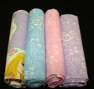 you are bidding on a fat quarter set with 4 prints 1 yard of fabric 
