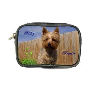 Silky Terrier Dog Puppy Leather Coin Purse Wallet Bags  