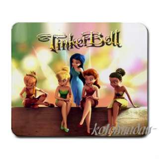 New* HOT TINKERBELL AND FRIENDS Mouse Pad Mat  