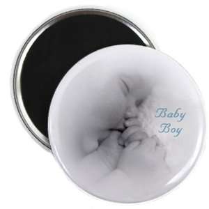  BABY BOY BLUE Newborn Gift 2.25 inch Fridge Magnet 