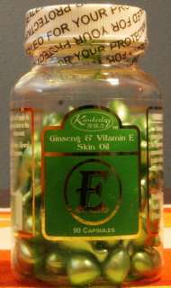 Ginseng & Vitamin E Skin Oil, 90 Capsules 811746000229  