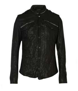Post Noon Leather Jacket, Men, Leathers, AllSaints Spitalfields