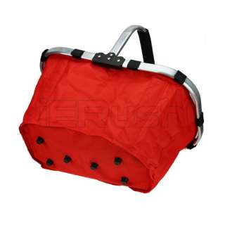 New Folding Waterproof Basket for Picnic Lunch Outdoor Camping Red 