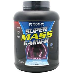  Dymatize Super Mass Gainer, Berries and Cream, 6 lbs (2722 