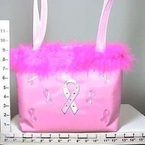  Breast Cancer Awareness ~ Purse Pink with Pink Ribbons 