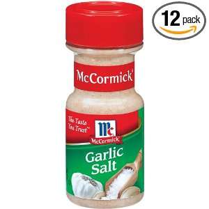 Spice Pantry Garlic Salt, 5.25 Ounce (Pack of 12)  Grocery 