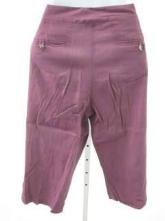 THEORY Mauve Cropped Pants Slacks Trousers Sz 6  