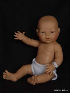   Diana Preemie Baby Real Boy Made in Spain 17 Doll Designed by Berjusa