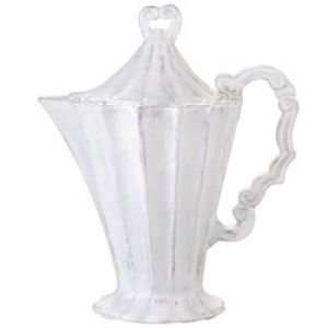  Vietri Incanto Pitcher Footed with Lid 10.75
