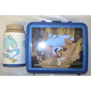   Plastic Lunch Box  Aladdin with Thermos (No Lid) 