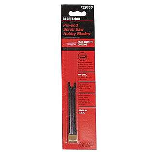 in. 15 tpi Pin End Scroll Saw Blade (Repl 26878)  Craftsman Tools 