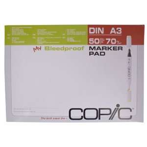  COPIC Bleedproof Marker Pad  16 1/2 x 11 5/8 Inch Toys 
