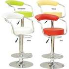 Zuo Modern Axis Adjustable Modern Barstools (set of 2)   Lime Green