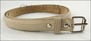Ann Taylor Exotic Perfect Skinny Belt XS/S/M 5 Colors  