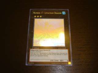 Yu Gi Oh Number 17 Leviathan Dragon (1st Edition Ghost Rare GENF 