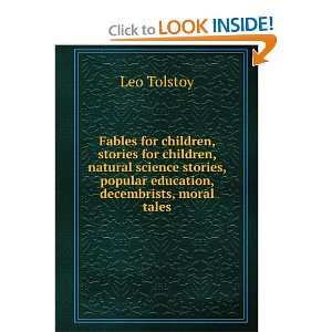  Fables for children, stories for children, natural science stories 