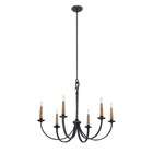 Capital Lighting Heritage 6 Light Chandelier