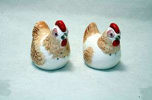 Chicken Salt and Pepper Shakers No Markings  