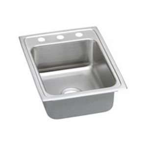 Gourmet Lustrous High Lighted Satin Stainless Steel Kitchen Sink With 