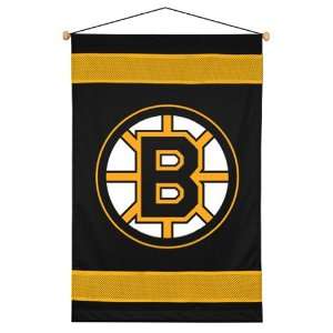NHL Boston Bruins   Hockey Team Logo Wall Hanging Decor Accent  