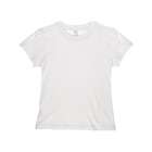 Anvil Ladies Semi Sheer Crewneck T Shirt, WHITE, Medium