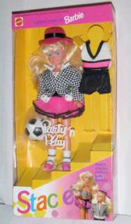 Party N Play Stacie w Soccer Ball Sister of Barbie 1992  