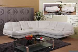 3pcs Modern Sectional Leather Sofa, #BQ S8747P2  