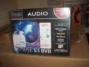 NEW FACTORY SEALED HERCULES MUSE 5.1 SOUND CARD  
