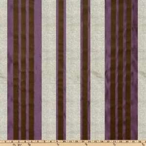  56 Wide Rialto Flocked Stripe Shantung Opal Fabric By 