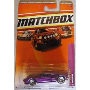  Matchbox 2010 Ford GT Sports Cars PURPLE #13 Toys & Games