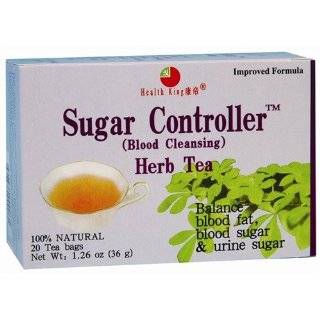 Health King Teas and Balanceuticals Sugar Controller Herb Tea 20 Bags