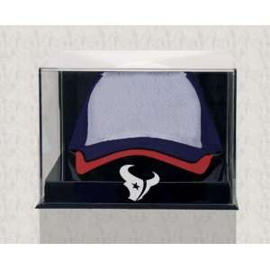  Wall Mounted Texans Logo Acylic Cap Display Case Sports 