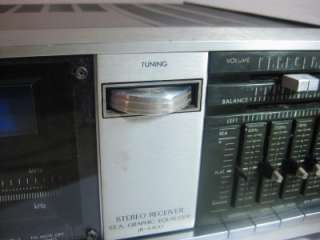   Vintage JVC Stereo Receiver JR S400 w/ S.E.A. Graphic Equalizer  