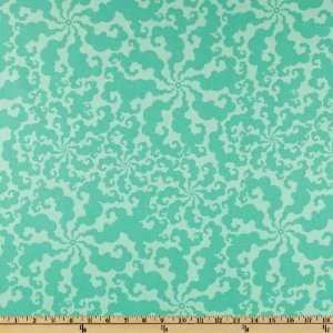 44 Wide Sugar Snaps Tendril Jade Fabric By The Yard 