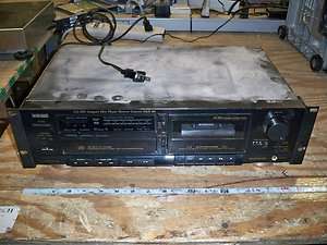 TEAC AD 400 Compact Disk Player/reverse Cassette Deck Player  