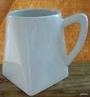 Square Bottom Mug Off White 4 Great Handle No ID