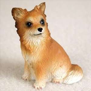  Chihuahua Miniature Dog Figurine   Longhair
