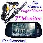 tft lcd rearview mirror monitor car rearview waterproof camera