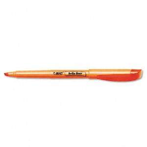 BIC Products   BIC   Brite Liner Highlighter, Chisel Tip, Fluorescent 