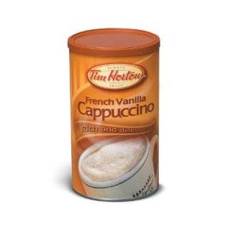 Folgers Cappuccino French Vanilla Beverage Mix, 16 Ounce Canisters 