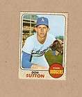 1968 Topps Don Sutton Los Angeles Dodgers # 103 ex card
