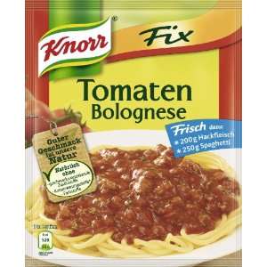 Knorr Fix Tomato Bolognese  Grocery & Gourmet Food