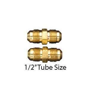  (2) Tectran 42 8 Brass SAE Union 1/2 Tube Size Fitting 
