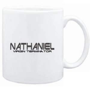 Mug White  Nathaniel virgin terminator  Male Names  