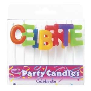  Celebrate   Letters Party Candles Toys & Games