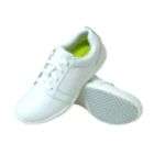   Grip Women Slip Resistant Oxfords Casual Shoes #325 White Leather