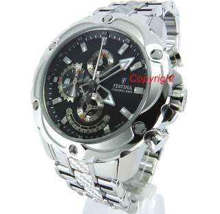 FESTINA MEN WATCH CHRONOGRAPH SOLID STAINLESS STEEL F16525/6  