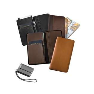 Andrew Philips Slimline Passport / Document Holder   Leather Leather 