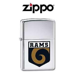  Zippo Rams  High Polish Chrome #20817
